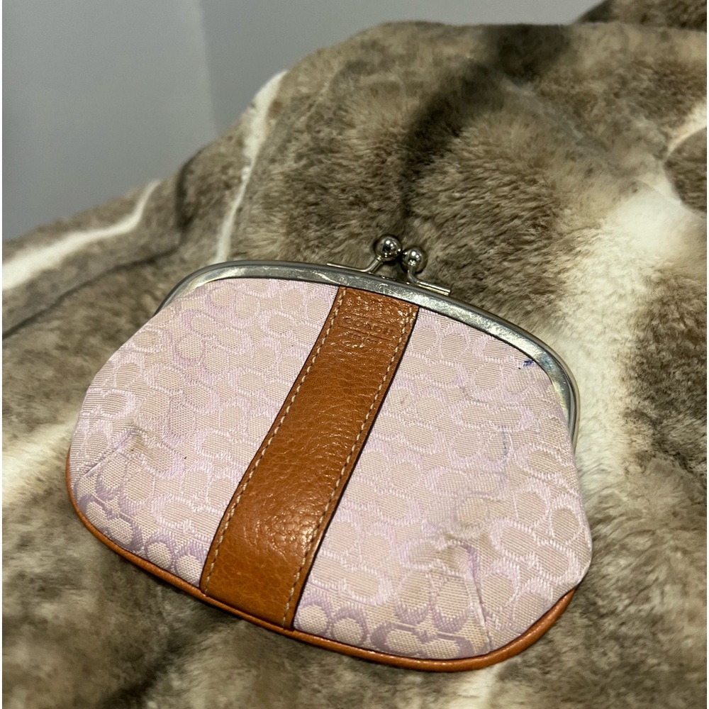 COACH Coin Lavender Purse